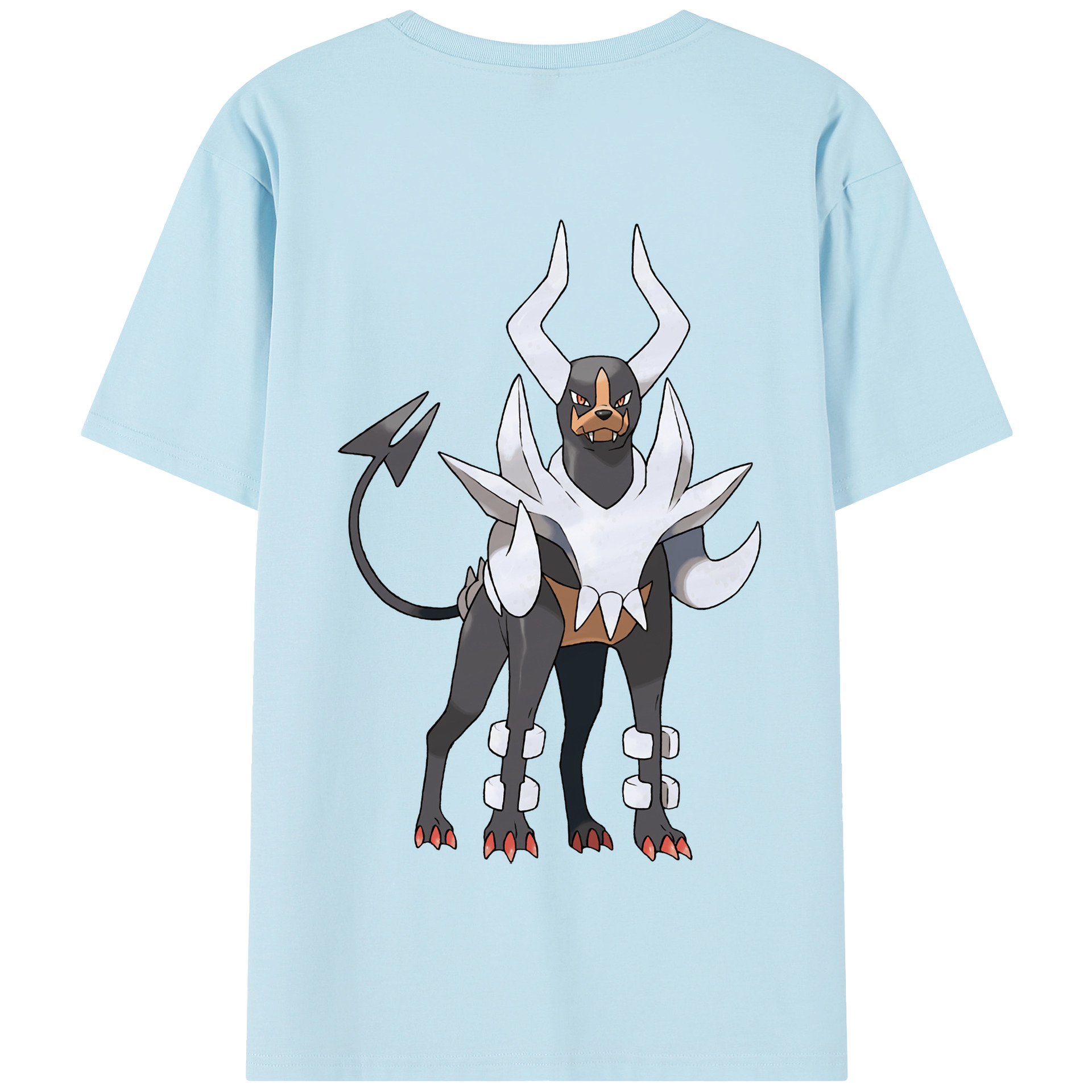 （画像用） ポケットモンスター Pokémon 綿100％半袖Tシャツ（背面プリント）
